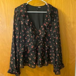 Floral H&M blouse